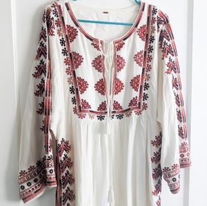 Free People Embroidered Tunic